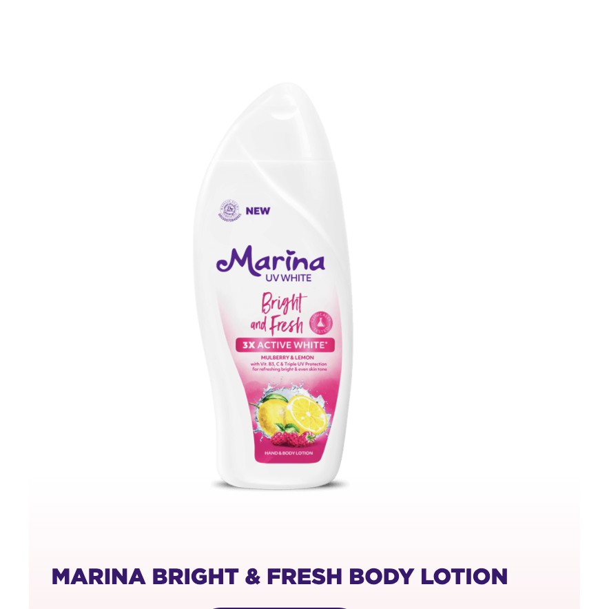 Marina Hand &amp; Body Lotion UV White 92 ml