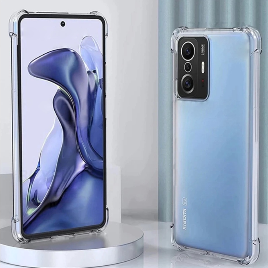 CASING XIAOMI 11T CLEAR CASE SHOCKPROOF SOFT PHONE BACK COVER