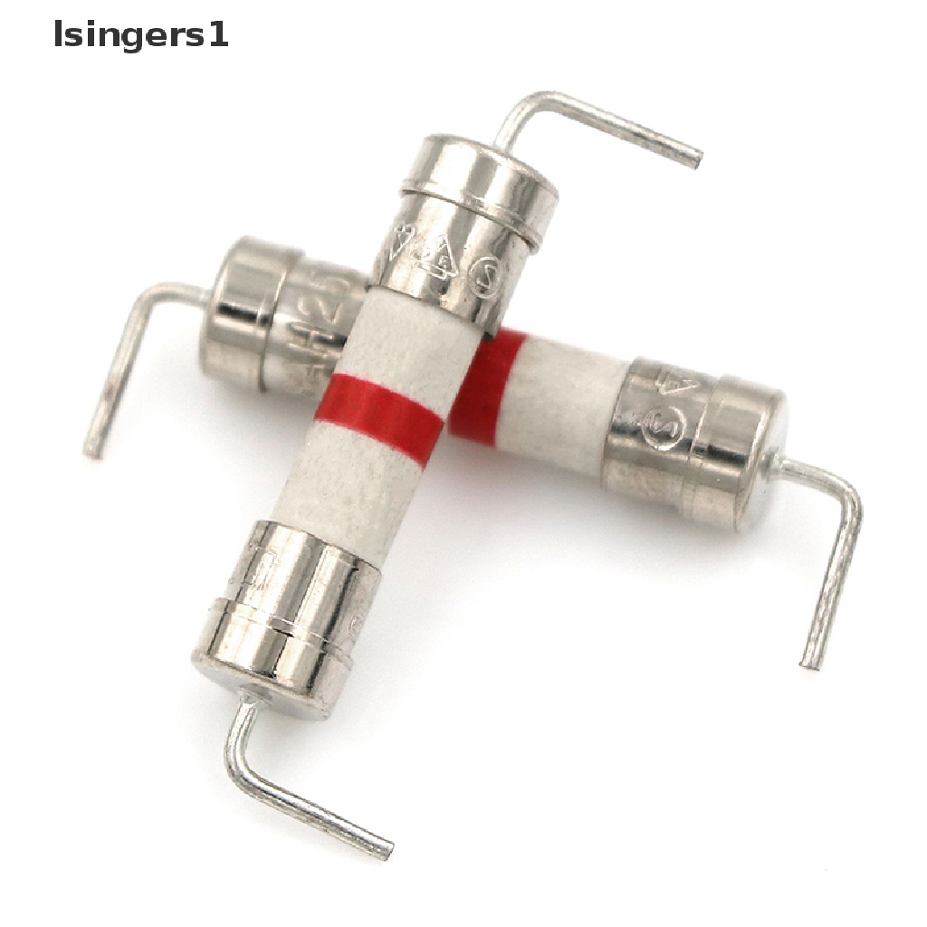 (lsingers1) 5pcs Sekring Listrik 8A 250V 5x20mm Bahan Keramik Untuk axial