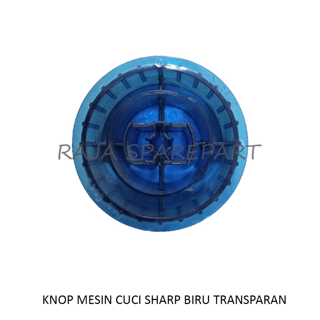 KNOP MESIN CUCI SHARP BIRU TRANSPARAN