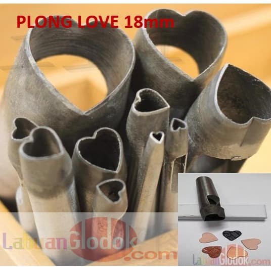

Plong Love Kulit 18mm - Love Shape Punch leather/plong love 18mm/Pembolong Love 18mm