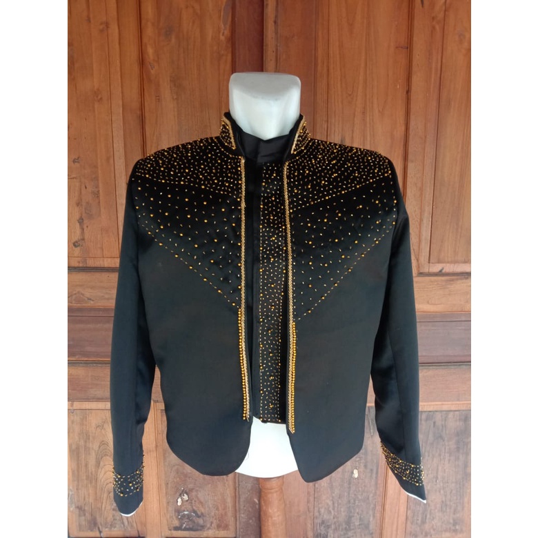 Beskap Pengantin / Jas Pengantin / Jas Akad Model Solo Rompi