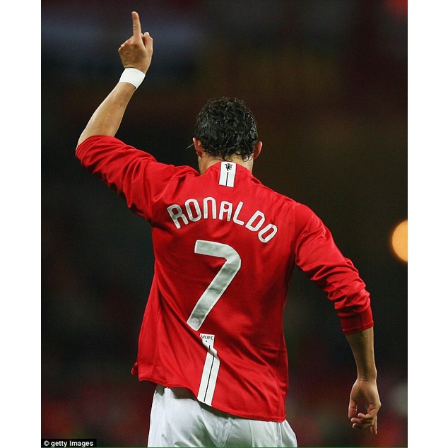 540vfe0e Nameset Ronaldo #7.Ucl 2007-2008 (For Manchester United) fw01fhw