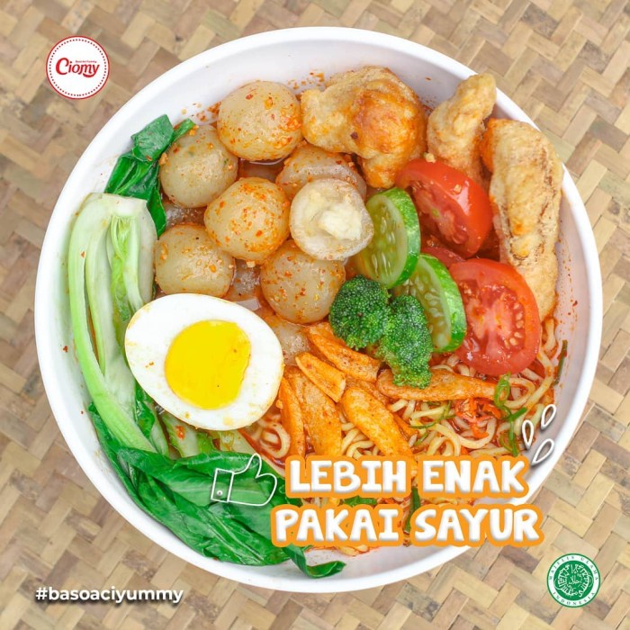 

⭐ COD ⭐ Baso Aci Sehat Ciomy (Paket 10pcs)