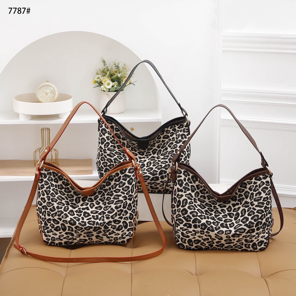 Leopard Hobo Bag #7787