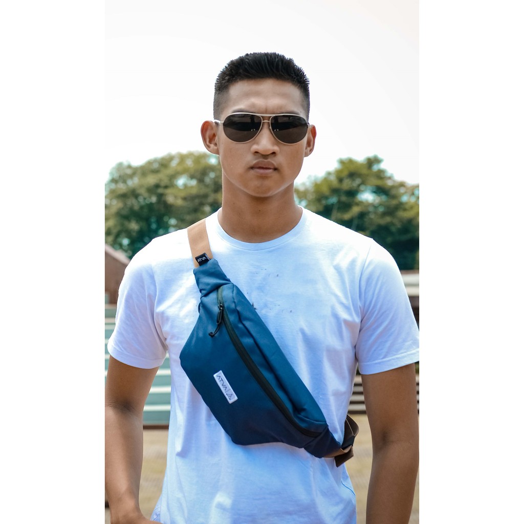 ATVA BAG - CHILL NAVY SERIES / WAIST BAG / TAS BAHU / WAISTBAG