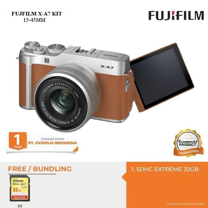"KD" Fujifilm X-A7 Kit XC 15-45mm / Fujifilm XA7 / Fujifilm X-A7 /Fuji X-A7 - Camel