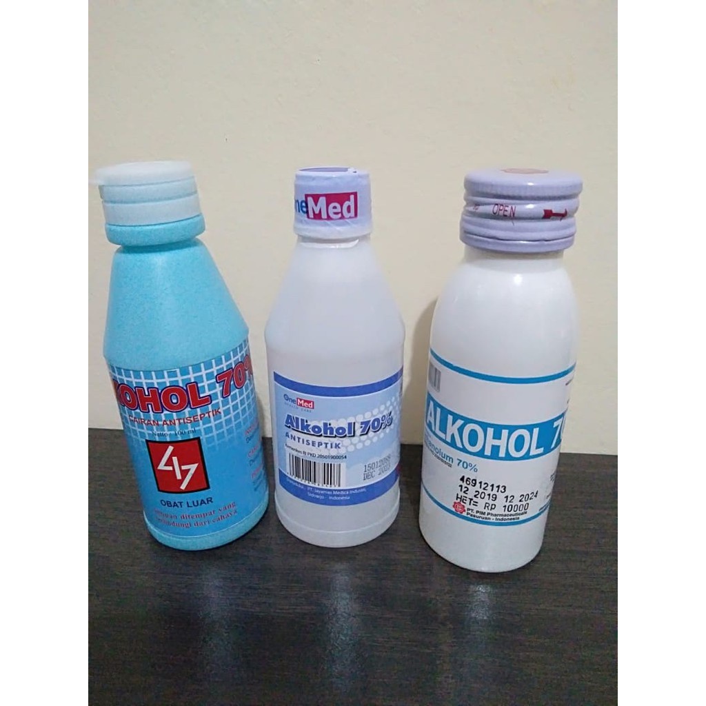 TKB Alkohol 70% OneMed Satuan 100ml / Alcohol Antiseptik OneMed