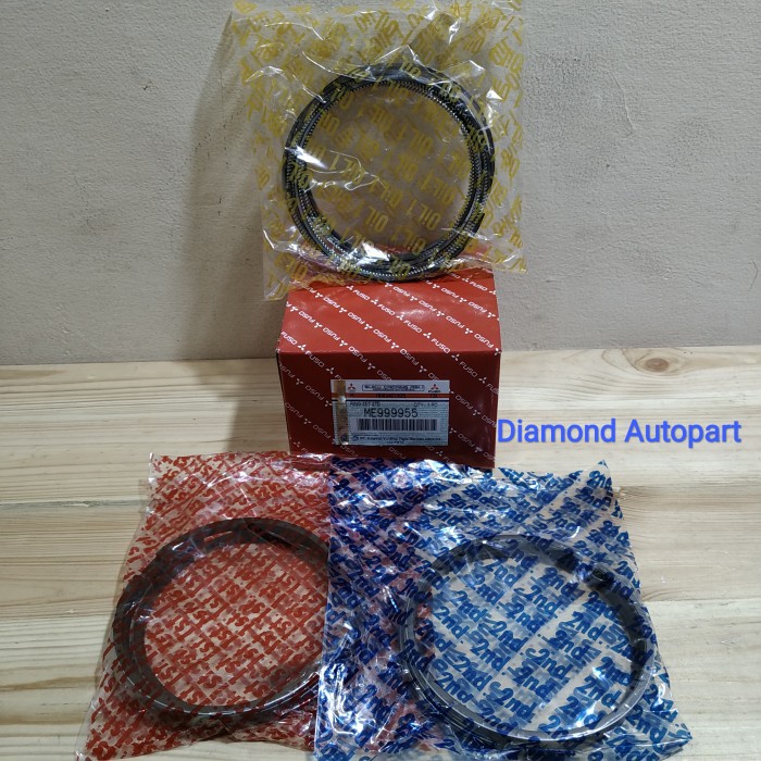 DIAMOND RING PISTON SET FUSO FIGHTER PS 190 6D16 ME999955 STD