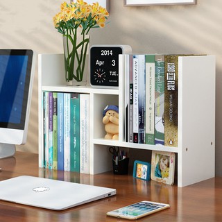 Rak Buku Dekorasi Meja Simple Hiasan Ruangan Meja Kerja 