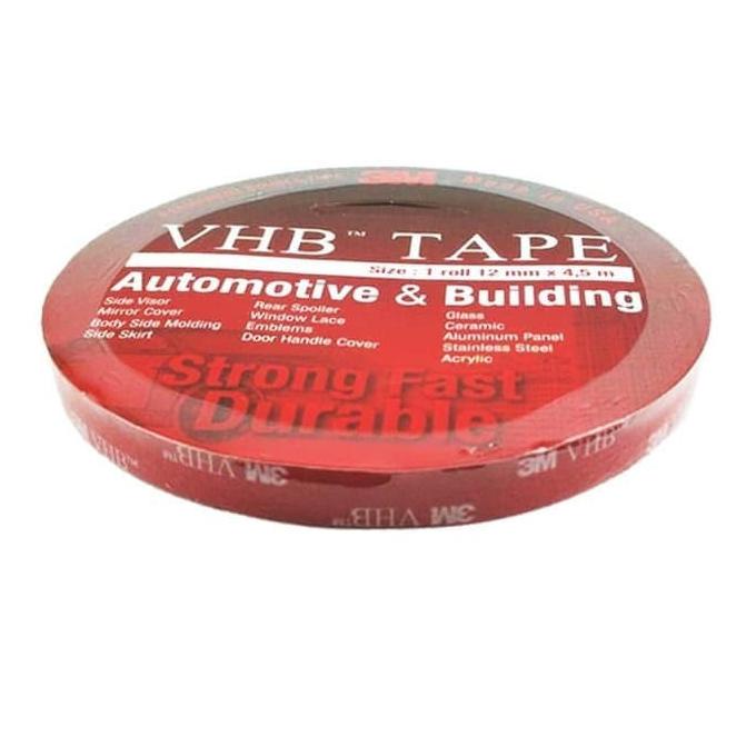 

Double Tape 3M Vhb 12 Mm X 4.5 M Original Lem Perekat Super Kuat Anomo90 Segera Beli