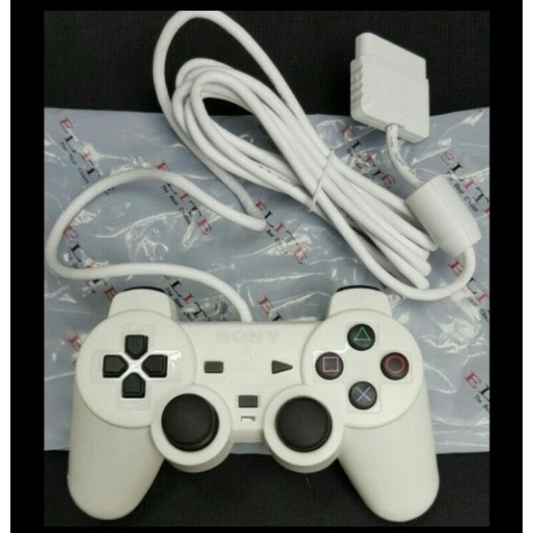STIK PS2 ORI PABRIK ELITE/ STIK PS2 OP PUTIH ELITE/ STIK PS2 ORI KABEL SERAT