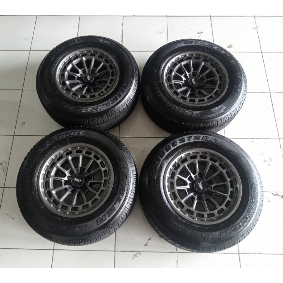 velg seken bekas dpo ring 17x9 pcd 6x139 seken bekas murah plus ban 265 65 geratis ongkir