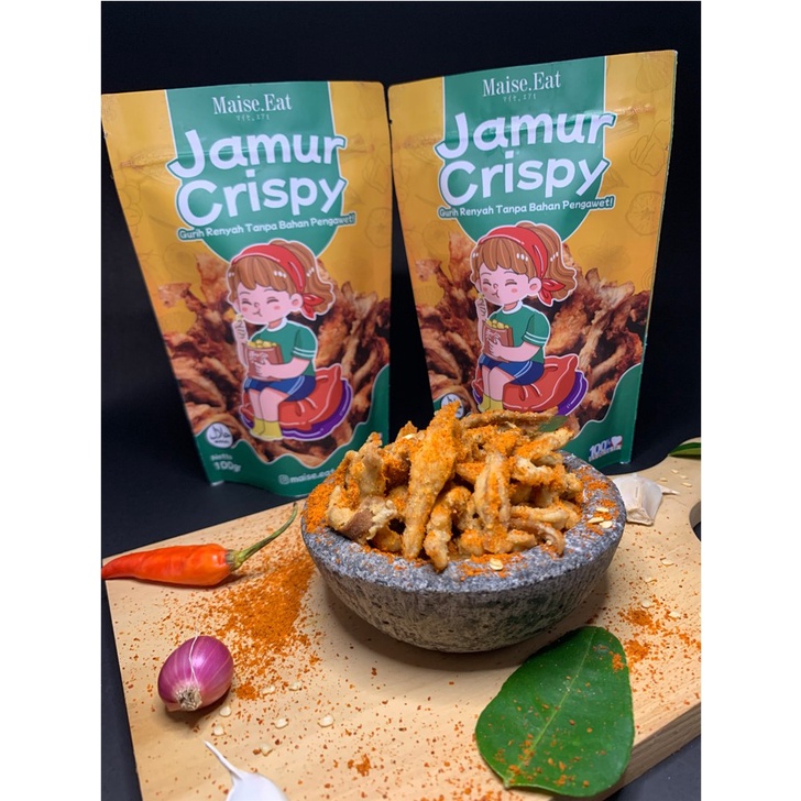 

Maise Jamur Crispy 100gr