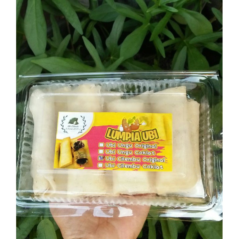 

lumpia ubi cilembu frozen