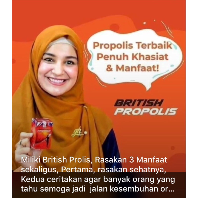British propolis dewasa ori