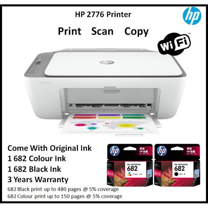 Shazfa.10 | Printer Hp 2776 (Print, Scan, Copy + Wirelesss) Original