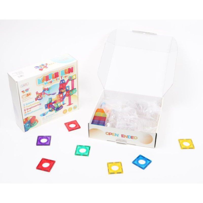 MNTL Marble Run / Magnetic tiles