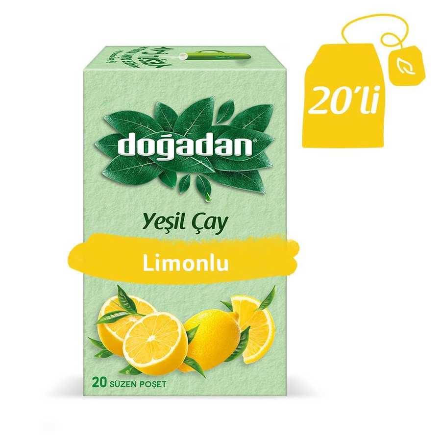 

dogadan yesil cay limonlu 34gr