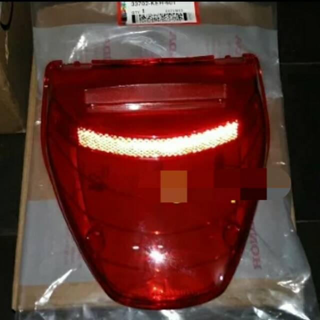 Stoplamp kaca mika stop lampu belakang Verza versa / Megapro Primus New ASLI ORi HONDA 33702-KEH-601