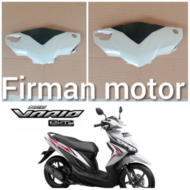 Cover batok depan vario 110 esp putih