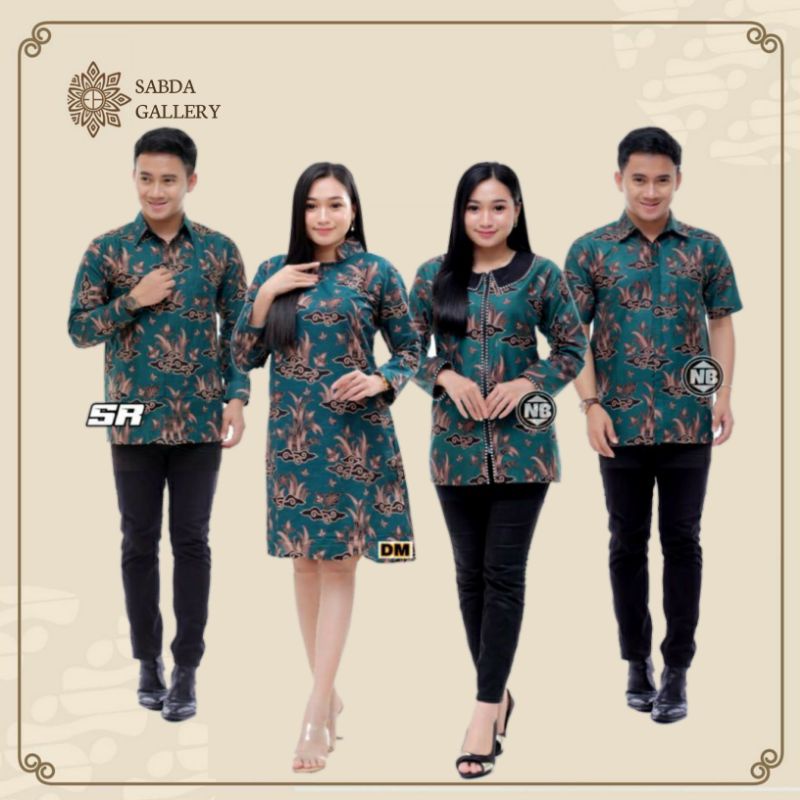 Maura Couple - Sania Ruffle Batik Couple Ori Ndoro Jowi Dnt Garansi Termurah Shopee - Batik Couple