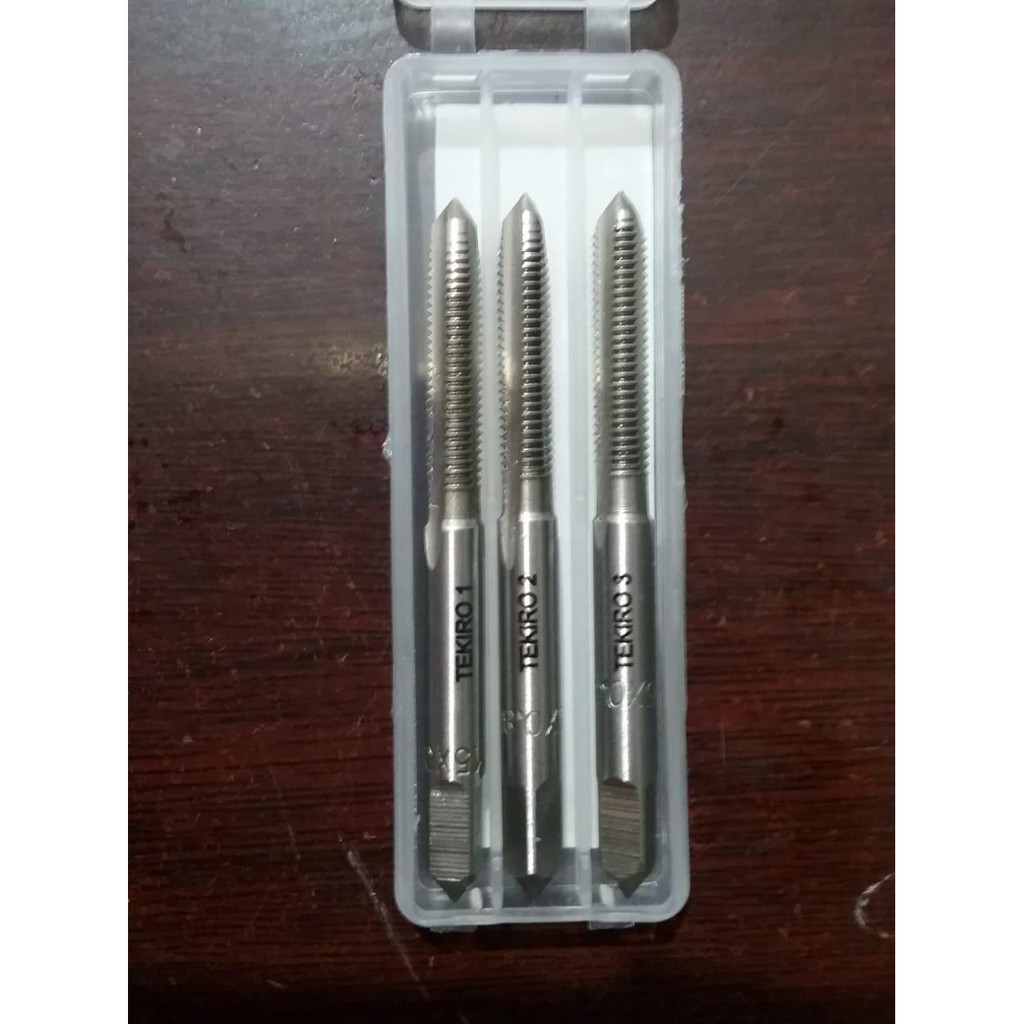 Tekiro Hand Taps Set 3pcs M5x0.8 / Tekiro Mata Hand Tap M5x0.8
