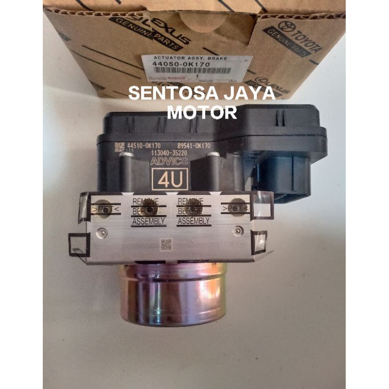 MODUL ABS REM ACTUATOR ASSY BRAKE INNOVA REBORN 2016 UP ASLI 44050-0K170 ORIGINAL