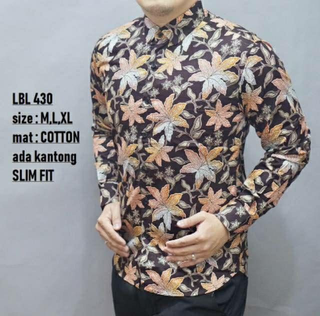 Baju Batik Pria // Batik Cowok // Batik Slimfit