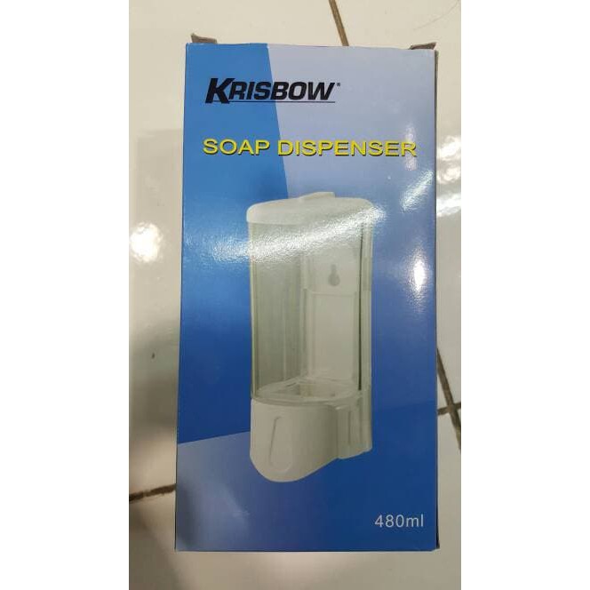 Soap Dispenser/ Tempat Dispenser Sabun Krisbow 480ML