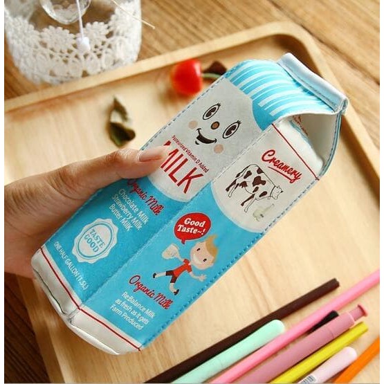 

Kotak pensil kotak susu / milk tempat alat tulis