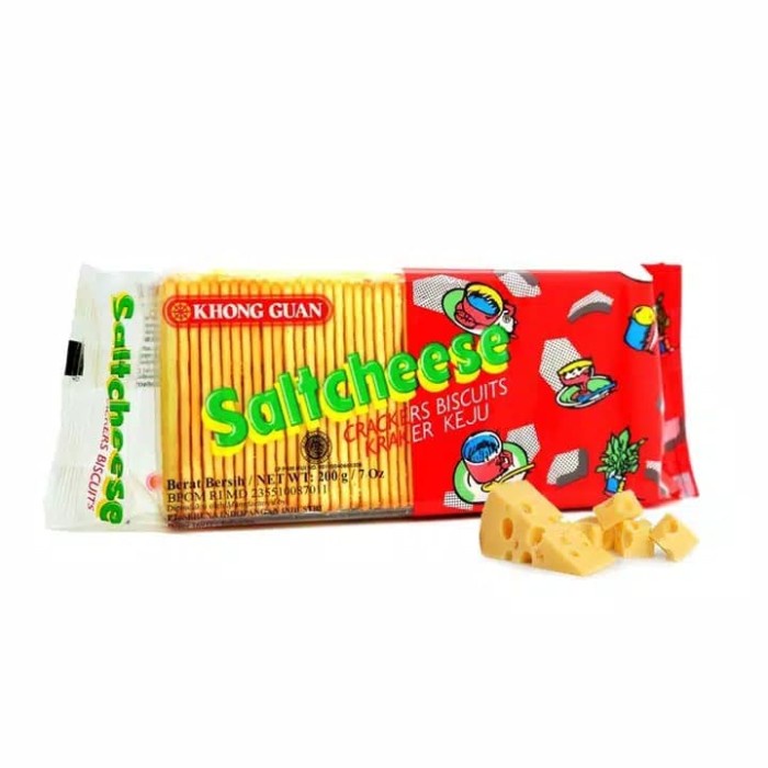 

KHONG GUAN SALTCHEESE BISKUIT 200 G