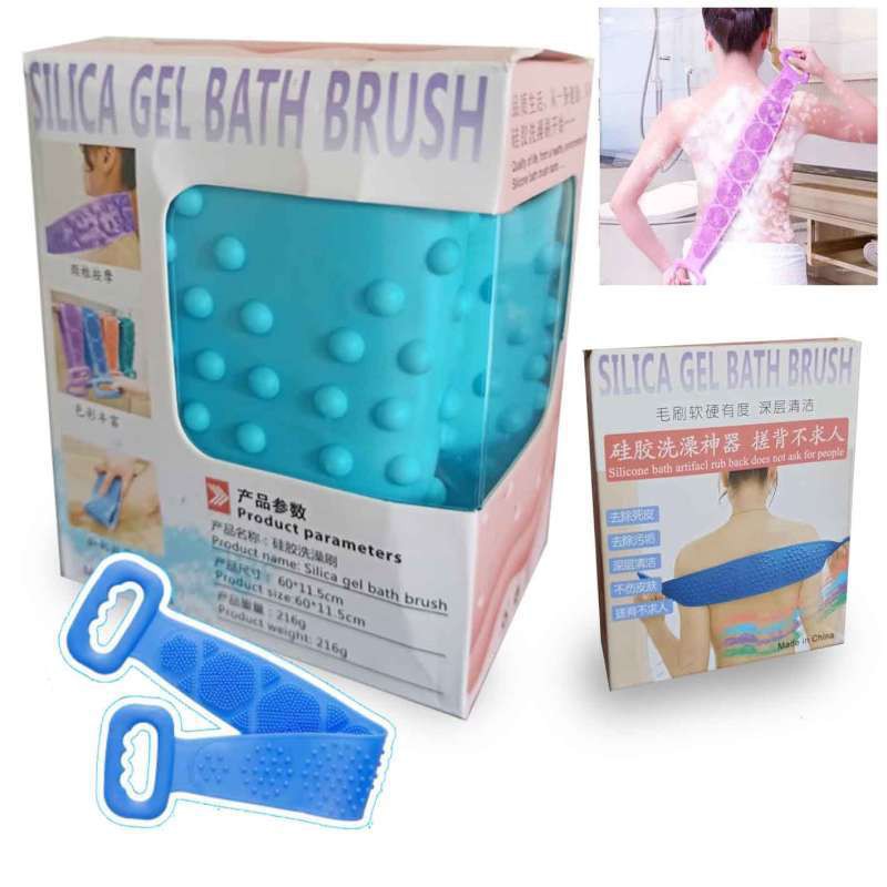 Shower Back Scrubber Alat Bantu Gosok Sikat Punggung Badan Sikat Mandi