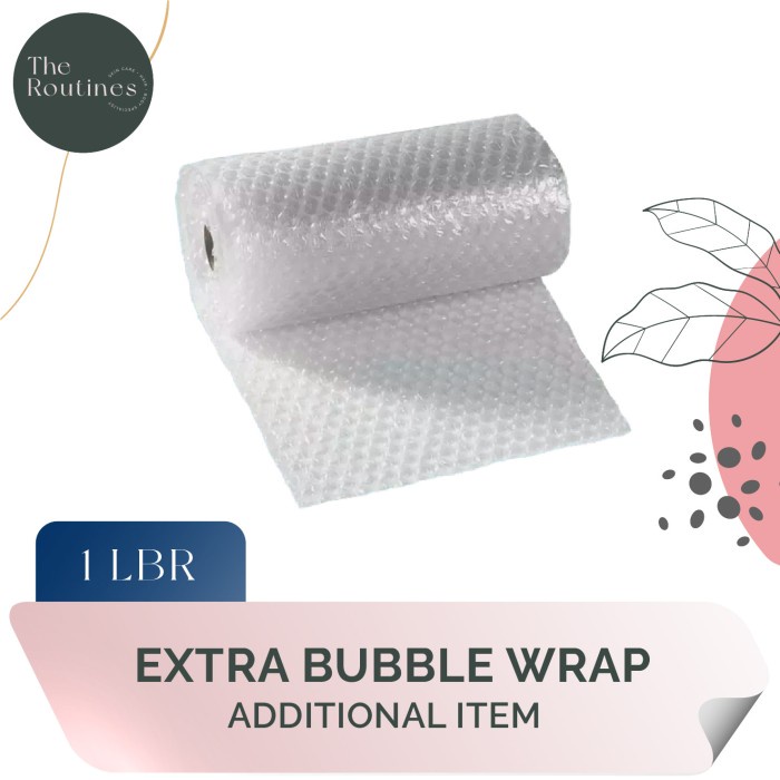 

ADDITIONAL ITEM - Extra Bubble Wrap 1 lbr