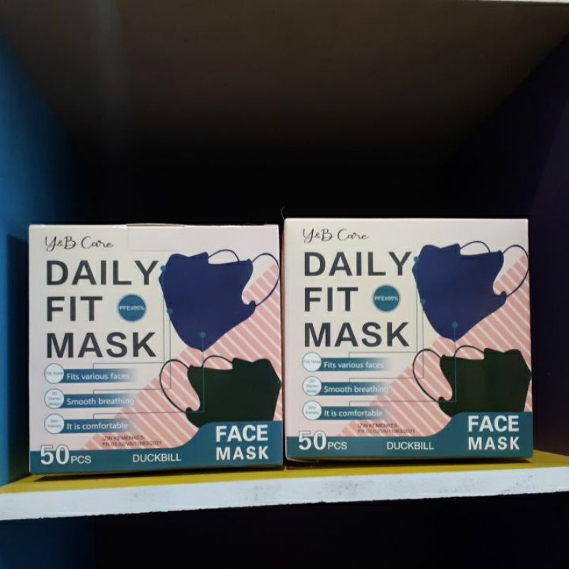 Masker Duckbill Warna Warni