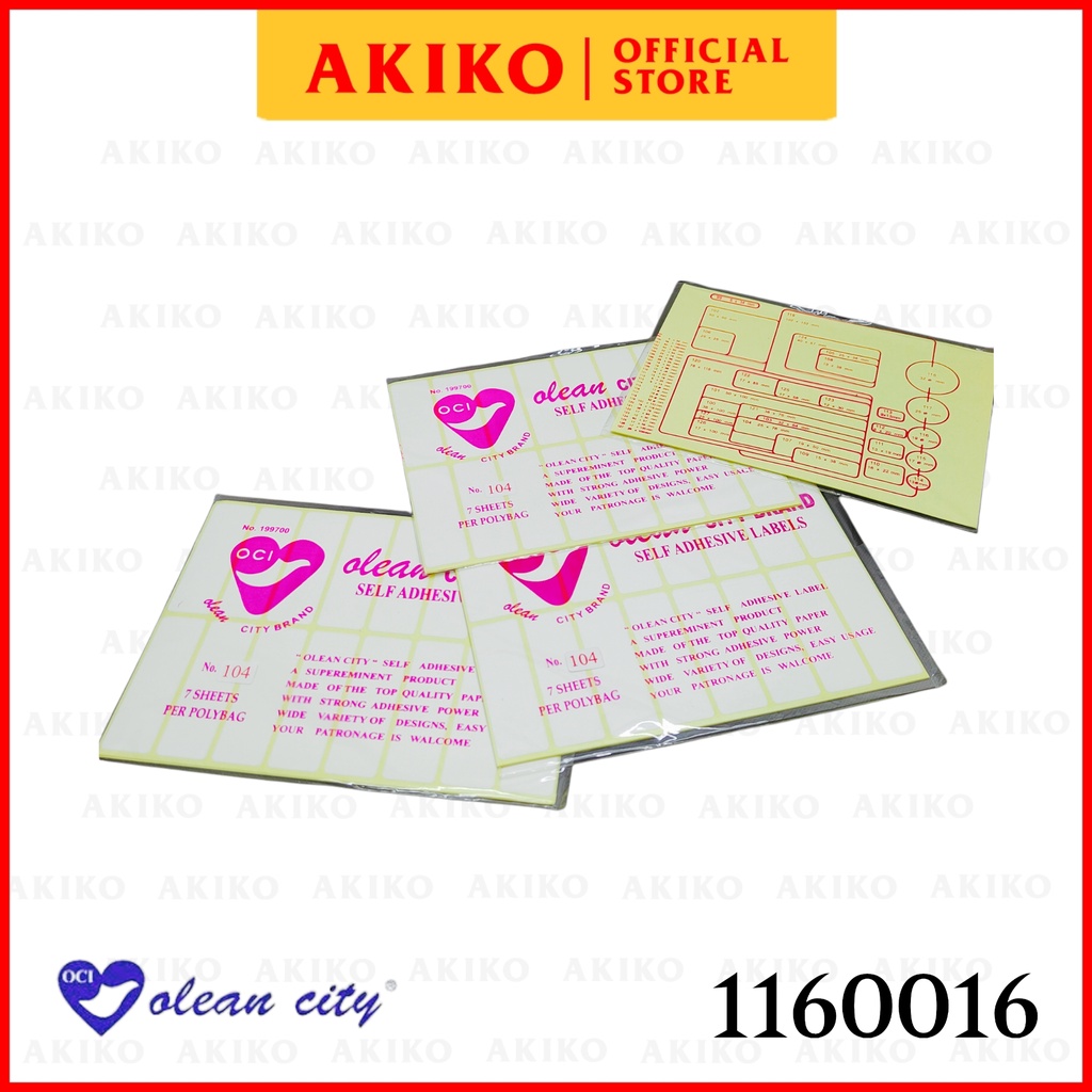 

Label Oci 104 Polos