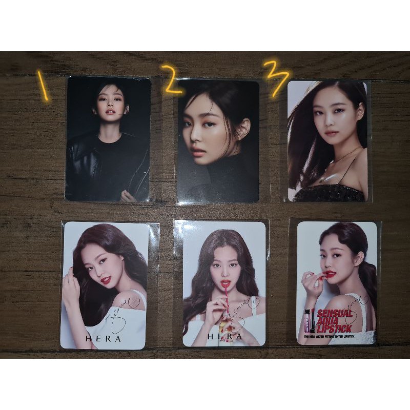 JENNIE BLACKPINK HERA PHOTOCARD - RARE