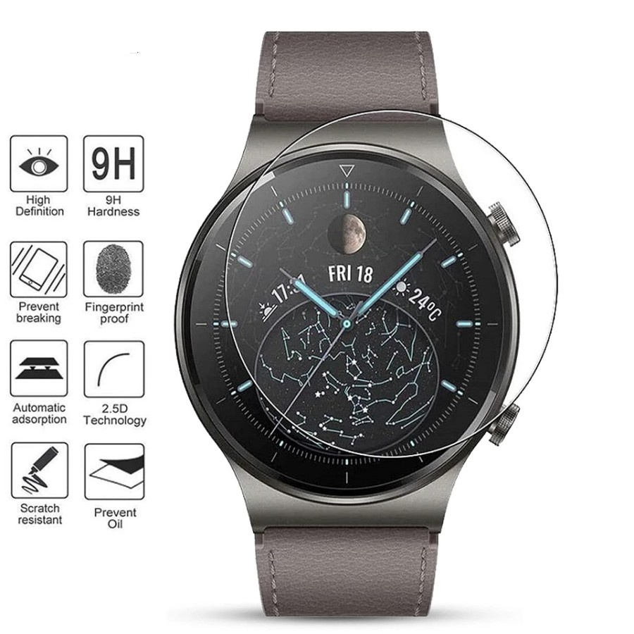 [PELINDUNG] ANTI GORES WATCH - PROTECTOR GLASS - FOR HUAWEI GT 2 PRO