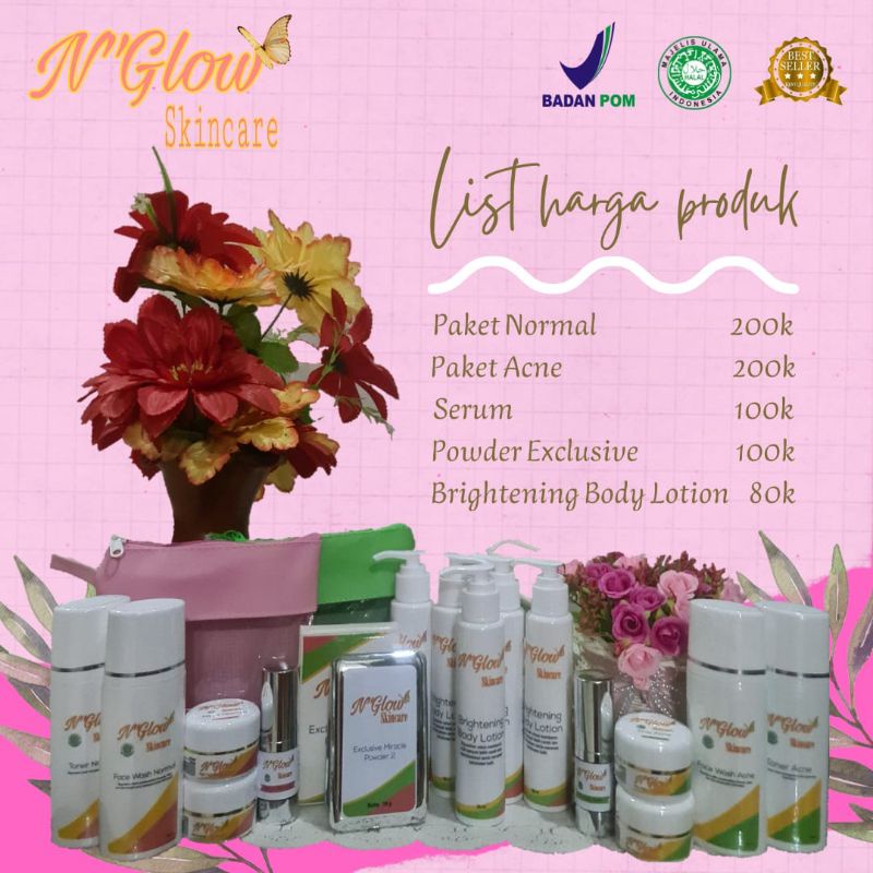 N'GLOW SKINCARE ECER by Request