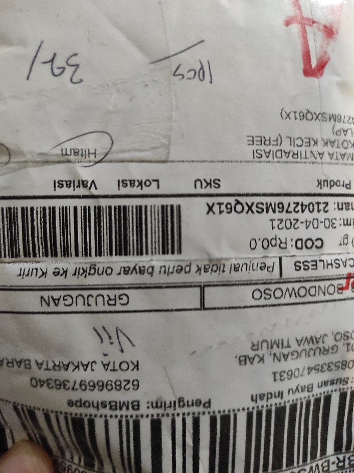 Kacamata Antiradiasi Besi Kotak Kecil (free Box+lap)