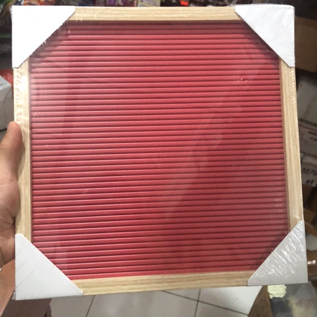 

Papan letter board 30x30 cm