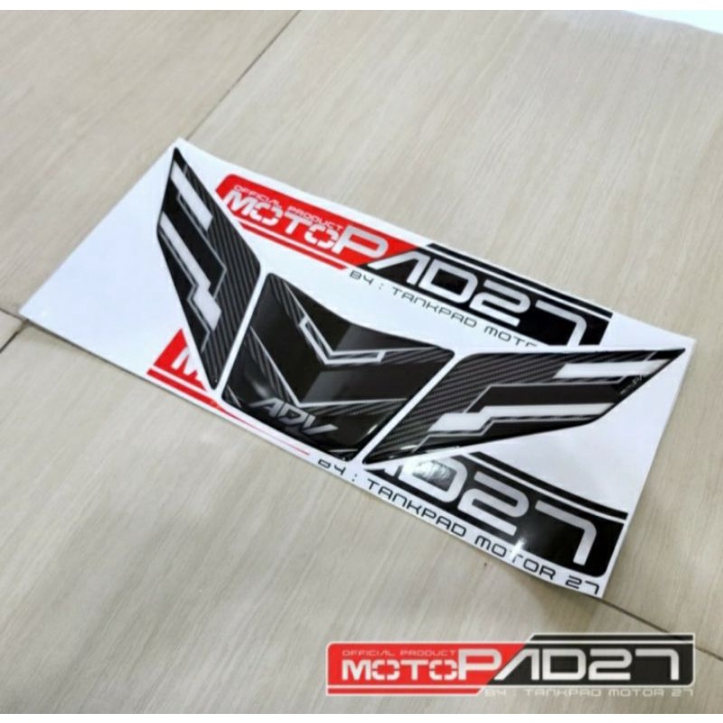 Stiker Visor ADV 160 Stiker windscreen ADV 160 bahan resin Original