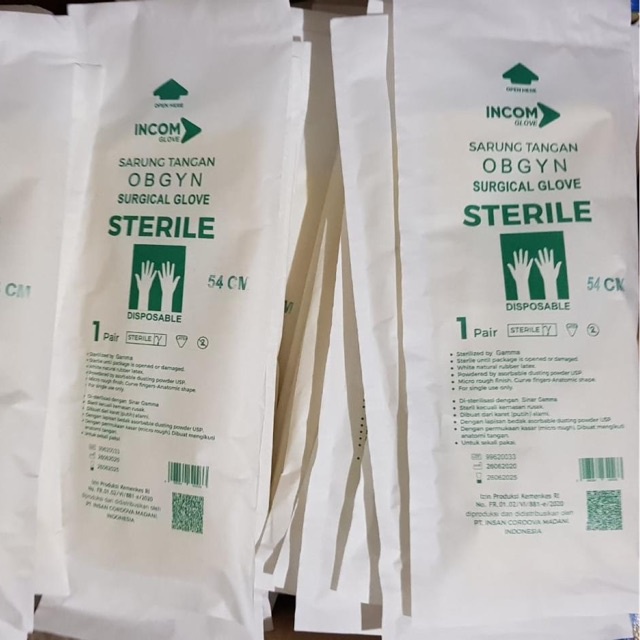 Sarung Tangan Obgyn Objin Onemed 54 cm