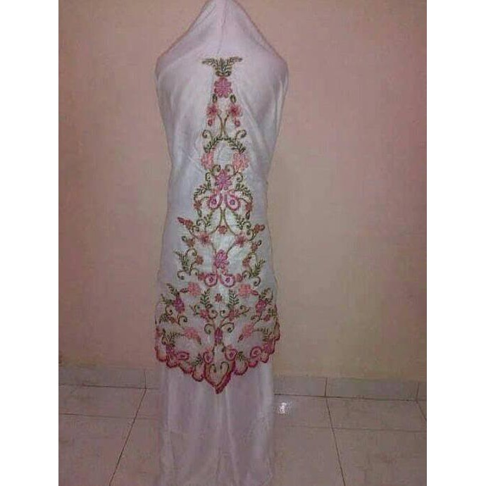 Abqa Bordir Mukena Bordir Sutra Dove Bukittinggi - Ungu Termurah