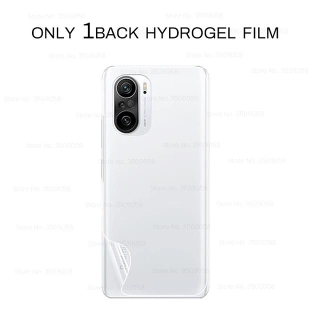 POCO F4 5G / F4 GT / F3 HYDROGEL FRONT &amp; BACK &amp; CAMERA GLASS 3IN1