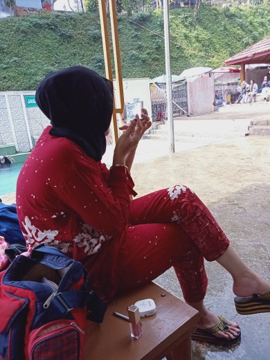 [bisa Cod] Setelan Wanita | Setelan Batik Cap Malaman Rayon Super Lengan Panjang