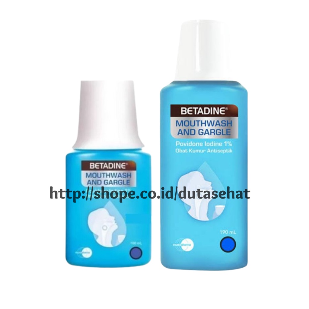 Betadine Obat Kumur Antiseptik Betadine Gargle - Obat Kumur