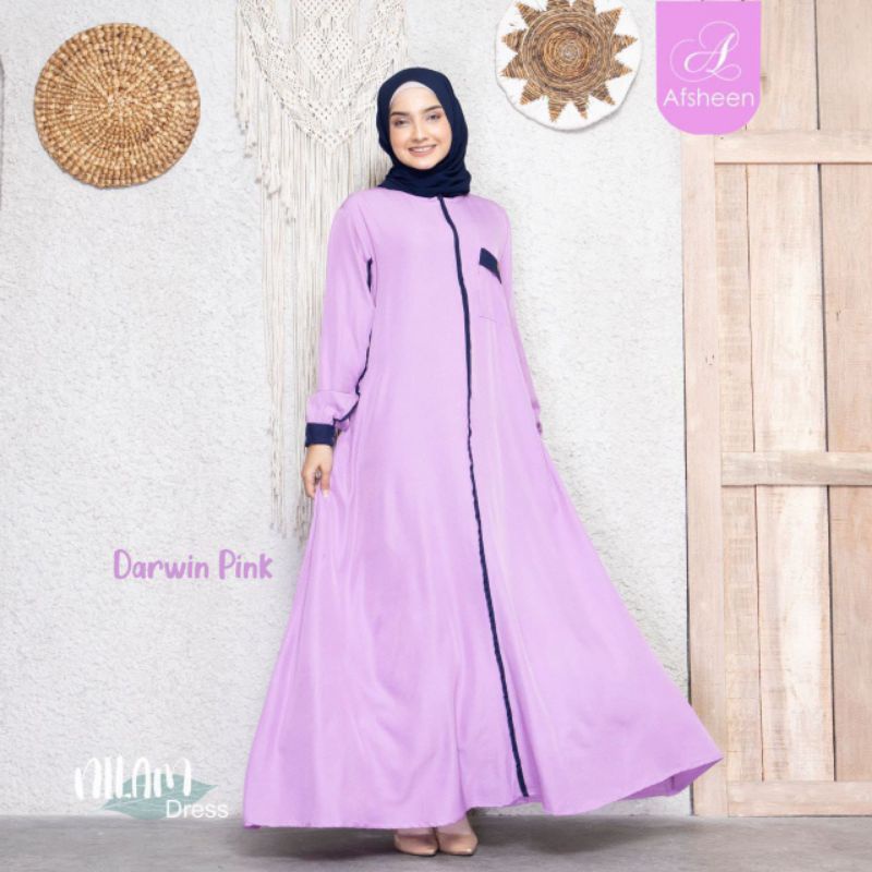 NILAM DRESS BY AFSHEEN ORI100%AB COLLECTION GROSIR