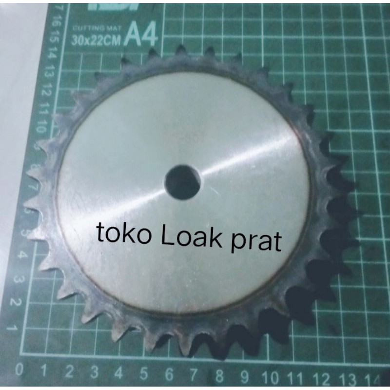 SPROCKET GEAR SINGLE  40- 30T -GIR RANTAI -30GIGIK