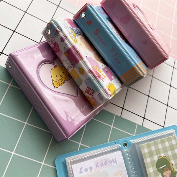 Kawaii Mini 3inch Album Foto Buku Penyimpanan Photocard